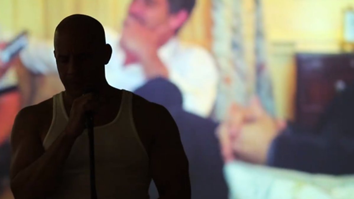 Vin Diesel tillägnar låten till Paul Walker.